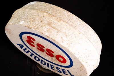 Lot 27 - Esso Autodiesel Plastic Petrol Pump Globe