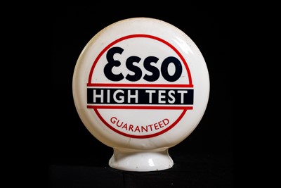 Lot 29 - Esso High Test Plastic Petrol Pump Globe