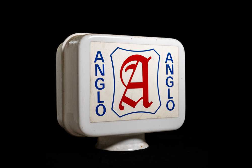 Lot 30 - Anglo Petroleum Plastic Petrol Pump Globe