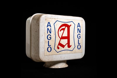 Lot 30 - Anglo Petroleum Plastic Petrol Pump Globe