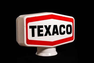 Lot 32 - Texaco Plastic Petrol Pump Globe