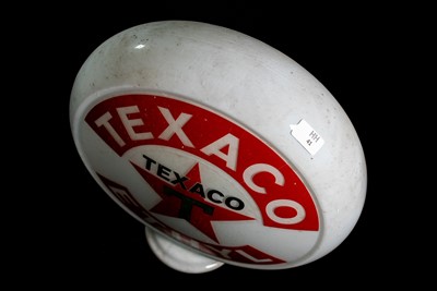 Lot 41 - Texaco Ethyl Glass Petrol Pump Globe