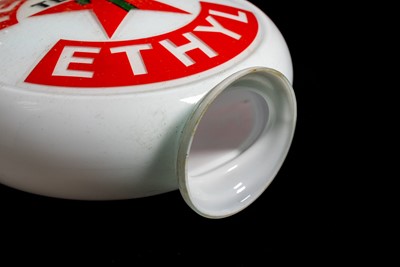 Lot 41 - Texaco Ethyl Glass Petrol Pump Globe