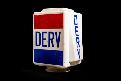 Lot 46 - Regent Derv Glass Petrol Pump Globe