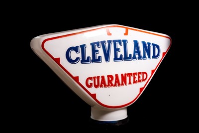 Lot 53 - Cleveland Guaranteed Glass Petrol Pump Globe