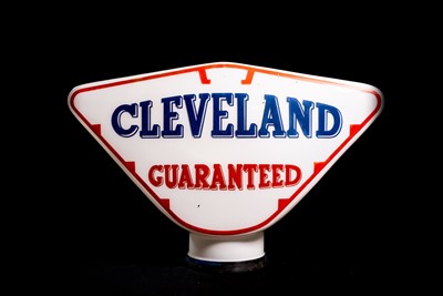 Lot 53 - Cleveland Guaranteed Glass Petrol Pump Globe