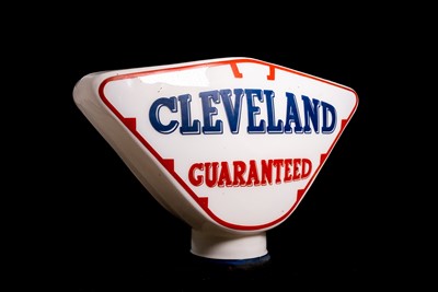 Lot 53 - Cleveland Guaranteed Glass Petrol Pump Globe
