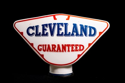 Lot 53 - Cleveland Guaranteed Glass Petrol Pump Globe