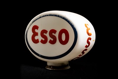 Lot 56 - Esso Glass Petrol Pump Globe