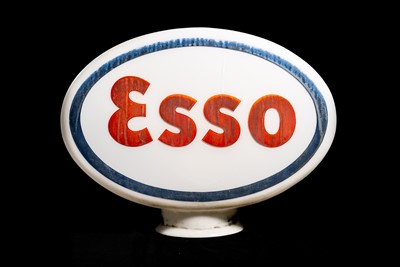 Lot 56 - Esso Glass Petrol Pump Globe