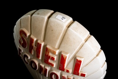 Lot 66 - Shell Economy Glass Petrol Pump Globe