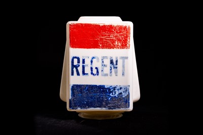 Lot 68 - Regent Glass Petrol Pump Globe