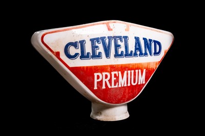 Lot 69 - Cleveland Premium Glass Petrol Pump Globe
