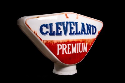 Lot 69 - Cleveland Premium Glass Petrol Pump Globe