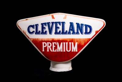 Lot 69 - Cleveland Premium Glass Petrol Pump Globe
