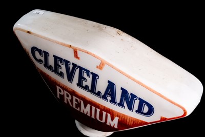 Lot 69 - Cleveland Premium Glass Petrol Pump Globe