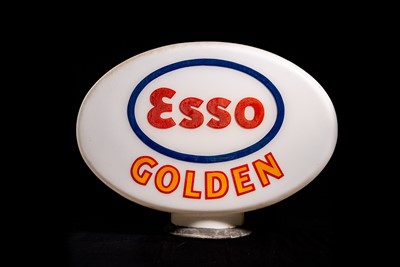 Lot 72 - Esso Golden Petrol Pump Globe