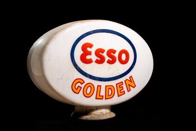 Lot 72 - Esso Golden Petrol Pump Globe