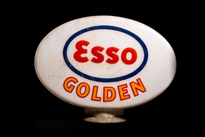 Lot 72 - Esso Golden Petrol Pump Globe