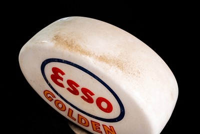 Lot 72 - Esso Golden Petrol Pump Globe