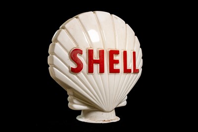 Lot 80 - Shell Glass Petrol Pump Globe