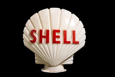 Lot 80 - Shell Glass Petrol Pump Globe