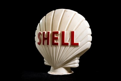 Lot 80 - Shell Glass Petrol Pump Globe