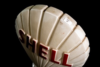 Lot 80 - Shell Glass Petrol Pump Globe