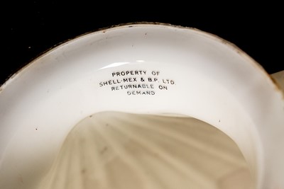 Lot 80 - Shell Glass Petrol Pump Globe