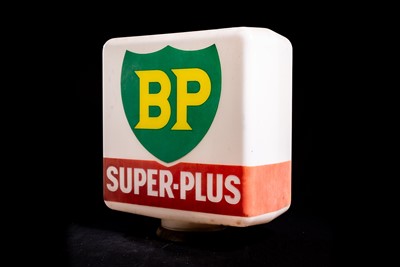 Lot 81 - BP Super-Plus Glass Petrol Pump Globe