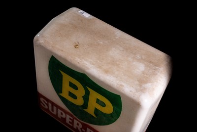 Lot 81 - BP Super-Plus Glass Petrol Pump Globe