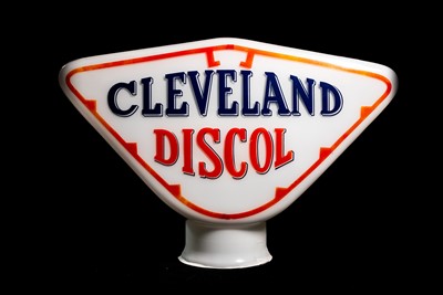 Lot 84 - Cleveland Discol Glass Petrol Pump