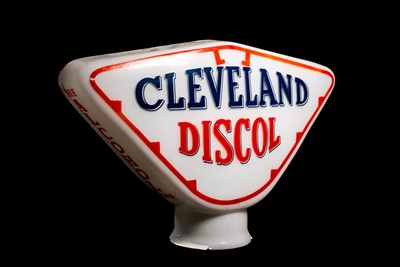 Lot 84 - Cleveland Discol Glass Petrol Pump