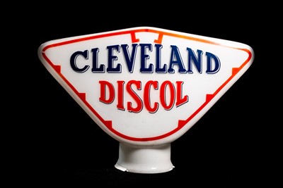 Lot 84 - Cleveland Discol Glass Petrol Pump
