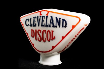 Lot 84 - Cleveland Discol Glass Petrol Pump