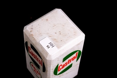 Lot 93 - Castrol Glass Oil Globe