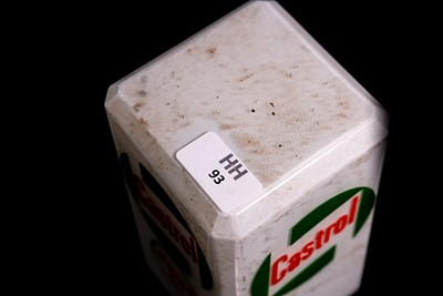 Lot 93 - Castrol Glass Oil Globe