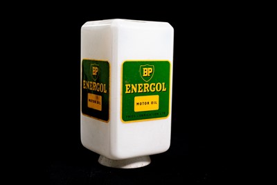 Lot 96 - BP Energol Glass Oil Globe