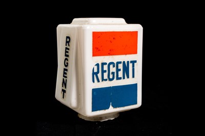 Lot 97 - Regent Motor Oil Glass Globe