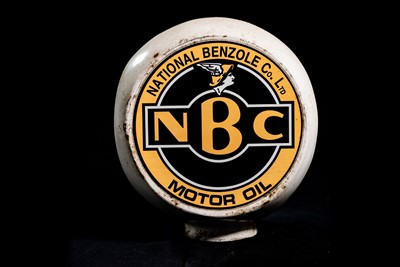 Lot 100 - National Benzole Motor Oil Plastic Oil Globe