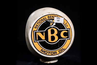 Lot 100 - National Benzole Motor Oil Plastic Oil Globe