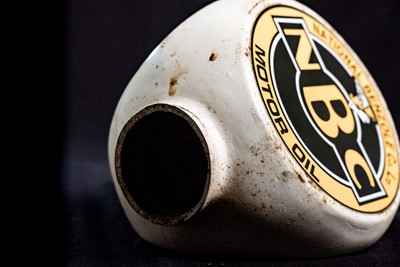 Lot 100 - National Benzole Motor Oil Plastic Oil Globe