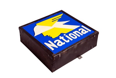 Lot 105 - National Benzole Illuminated Lightbox