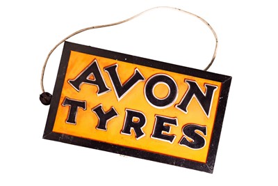 Lot 107 - Avon Tyres Illuminated Lightbox