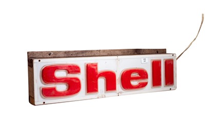 Lot 109 - Shell Illuminated Lightbox