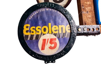 Lot 113 - A Makeshift National Benzole Illuminated Sign