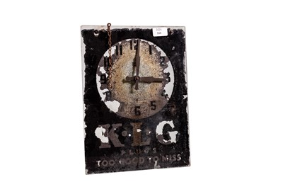 Lot 115 - KLG Plugs Glass Garage Wall Clock
