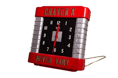 Lot 119 - Craven A Cigarettes Advertising Wall Clock