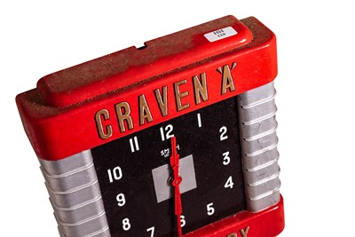 Lot 119 - Craven A Cigarettes Advertising Wall Clock