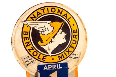 Lot 120 - National Benzole Mixture Garage Wall Calendar